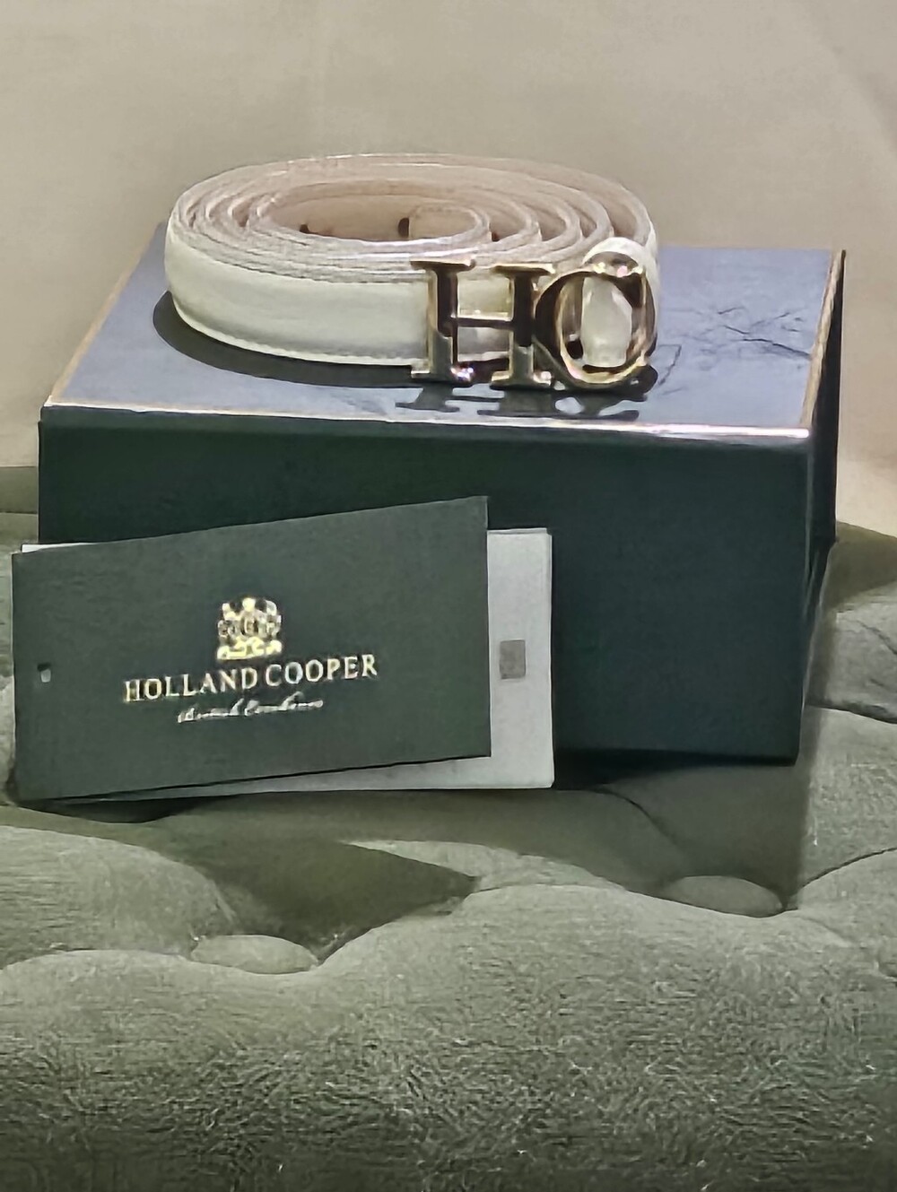 Holland Cooper Ultra Slim Belt